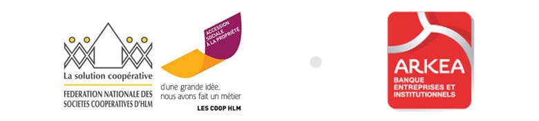 Signature d'une convention entre la F&eacute;d&eacute;ration des Coop Hlm et Ark&eacute;a Banque E&I