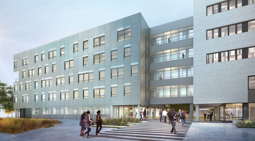 image -Le Groupe Fayat r&eacute;alise 4 b&acirc;timents du P&ocirc;le Sciences Humaines et Sociales