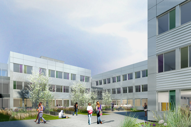 image universite Grenoble patio