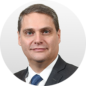 Philippe M&eacute;nigoz, directeur du march&eacute; des institutionnels